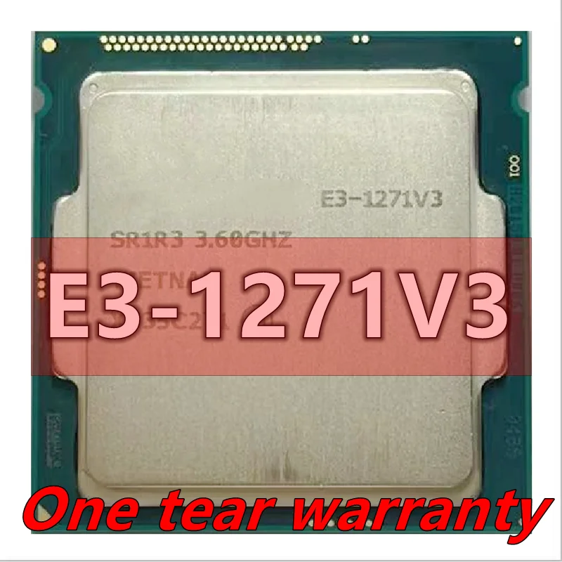 E3-1271 v3 E3-1271V3 E3 1271 v3 E3 1271v3 SR1R3 3.6 GHz Quad-Core Eight ...