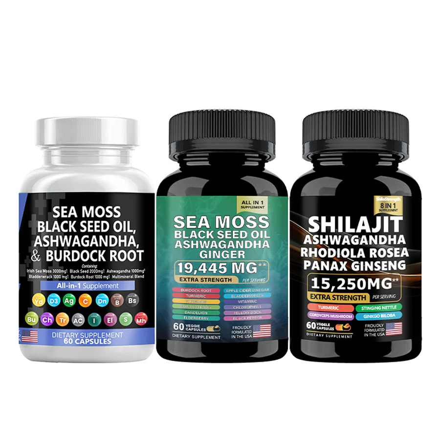Xilaizhi Seaweed Capsules supplement nutrients provide energy and promote intestinal peristalsis