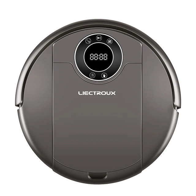 Robot Vacuum Cleaner ZK808 , Smart Mapping, With Memory, WiFi App & Voice Control, 4000Pa Strong Suction, Dry & Wet