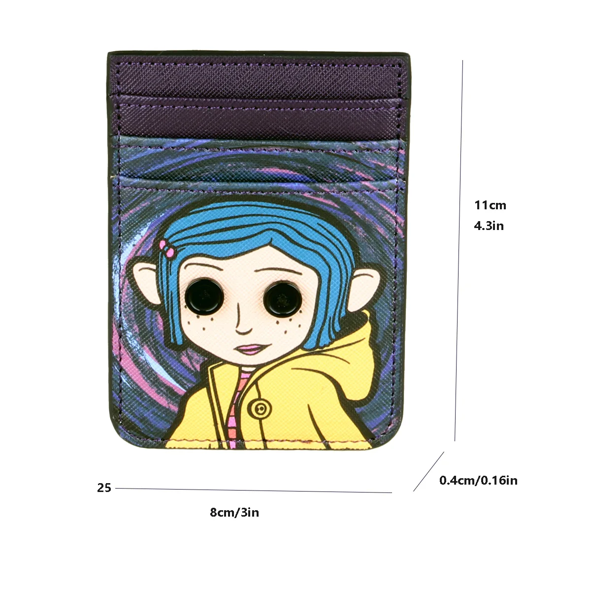 High quality cute ladies' credit card holder, fashionable girls' ID card ID window