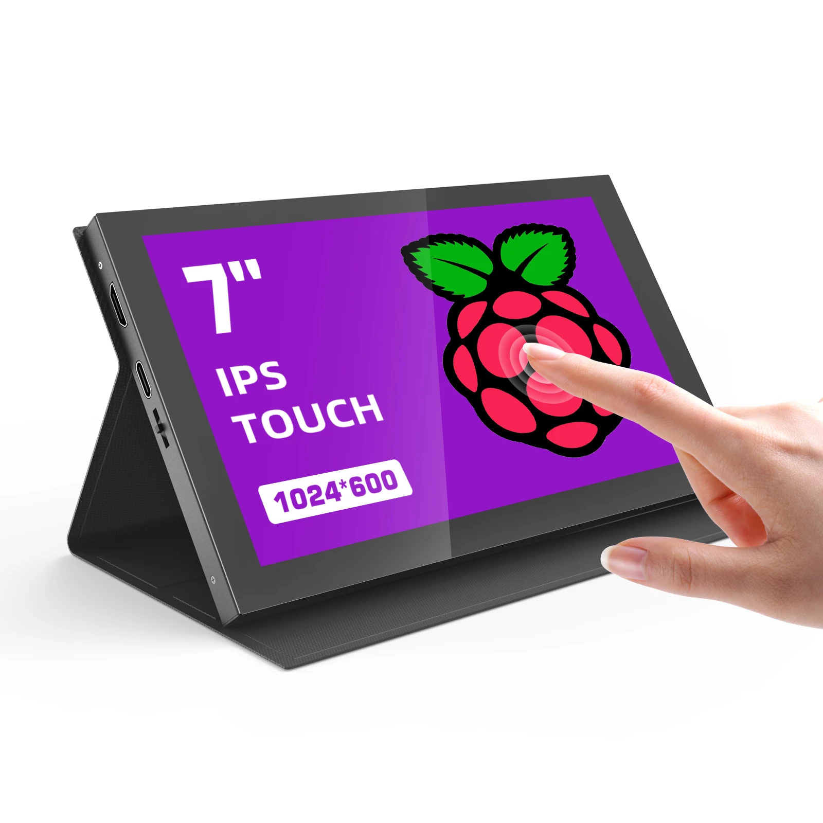 

Raspberry Pi Screen 1024x600 7" Mini IPS Portable HDMI Monitor Capacitive Touchscreen Display for Laptop /Banana Pi win7/8/10/11