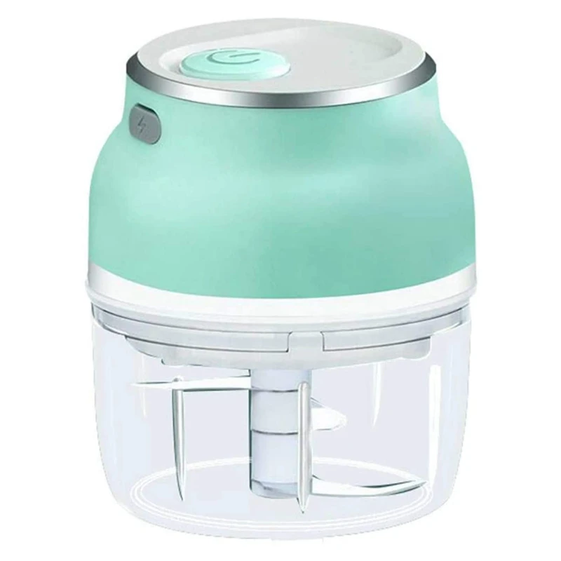 

HOT SALE Electric Garlic Chopper, Portable Mini Fruit Vegetable Cutter Chili Onion Mincer Food Processor For Kitchen