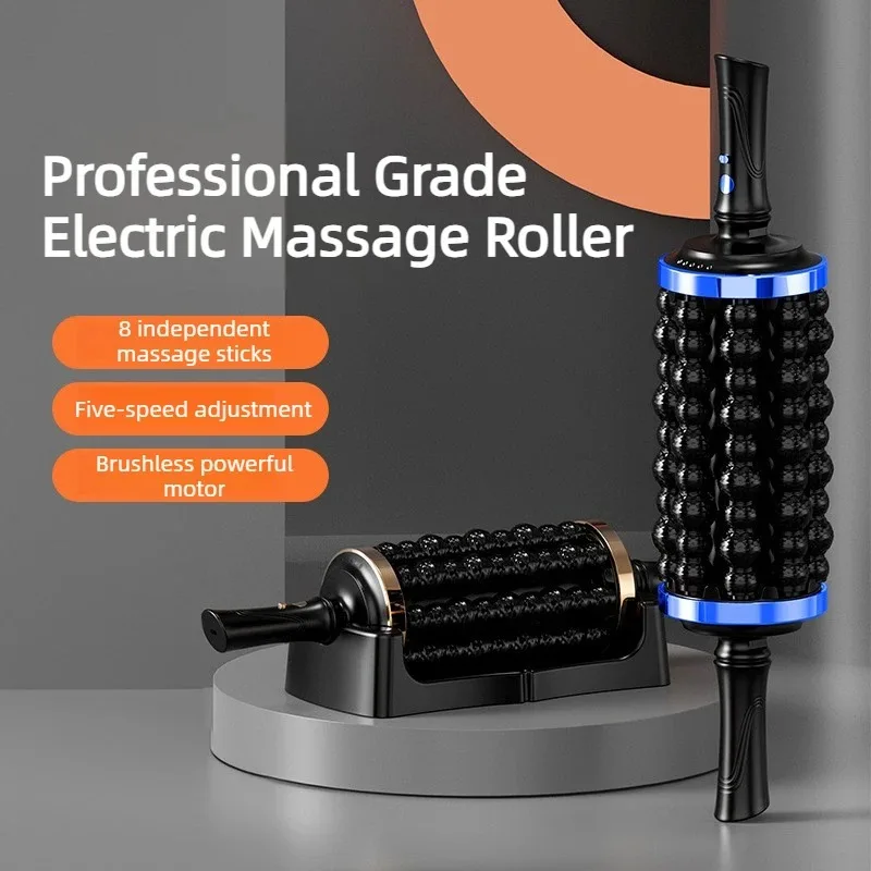 Relax Stress Massager Hand Held Massager for Muscle Rolling Percussive Massager Powered Muscle Roller Massager Whole Body Relief - 3