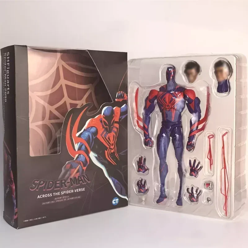 

[В наличии] Ct Человек-паук 2099 Shf S.H. Фигурки Человека-паука через паука часть 1 фигурки героев игрушки