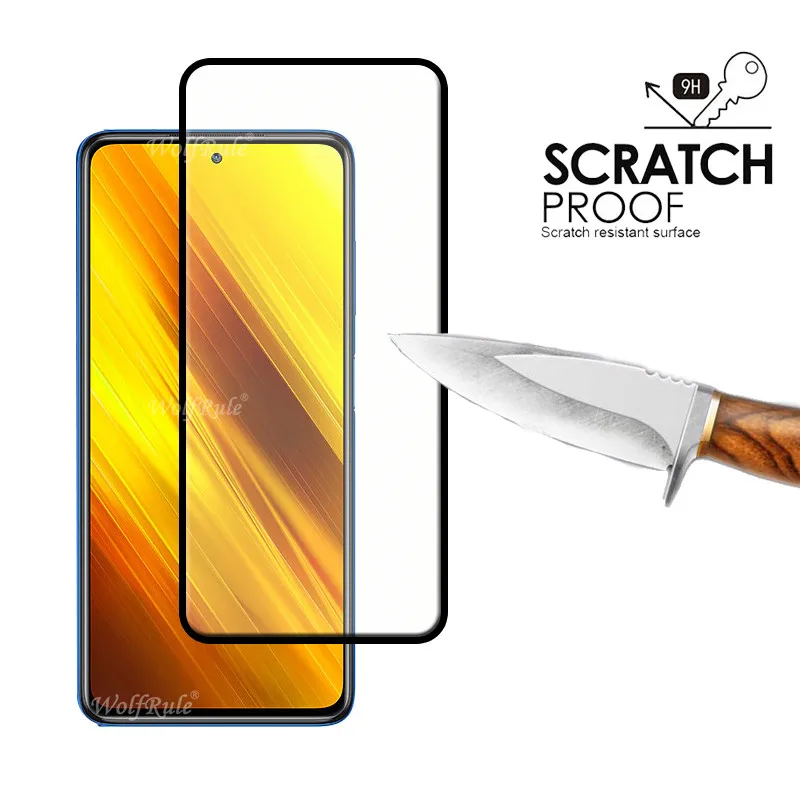 6-in-1 For Xiaomi Poco X3 Glass For Poco X3 Tempered Glass