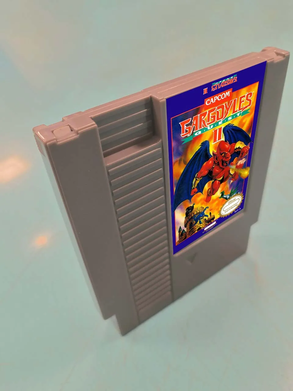 כרטיס משחק פעולה Gargoyle's Quest II - The Demon Darkness עבור NES 72 פינים קונסולת 8 ביט משחק וידאו