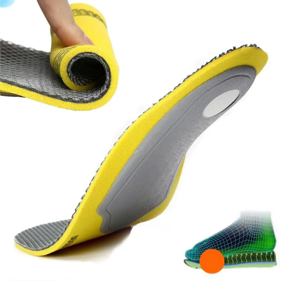 

1 Pair Arch Support Shoes Pad Insoles Breathable Cuttable Insole Shock Absorption Foot Protector Insoles for Unisex Men Women