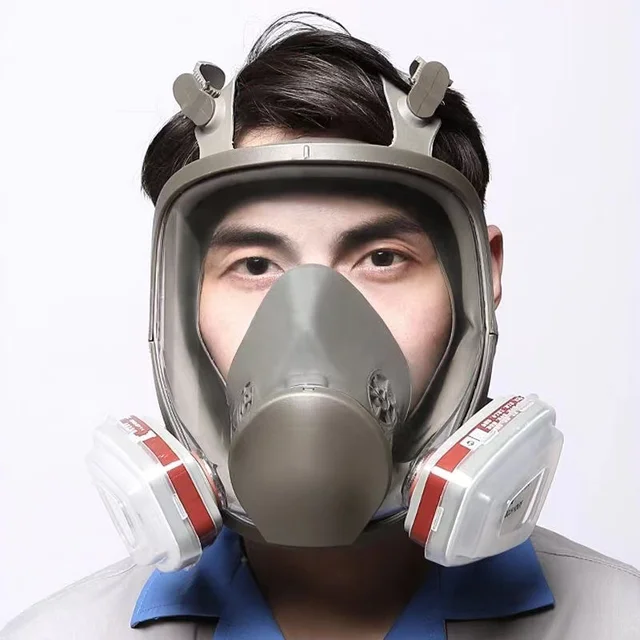 Protection Mask Gas Set Security Facial Chemical Respirator