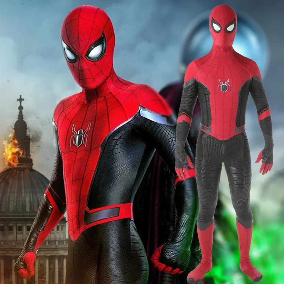 ファー・フロム・ホーム スパイダーマン コスチューム コスプレ ファー・フロム・ホーム スパイダーマン コスチューム コスプレ
