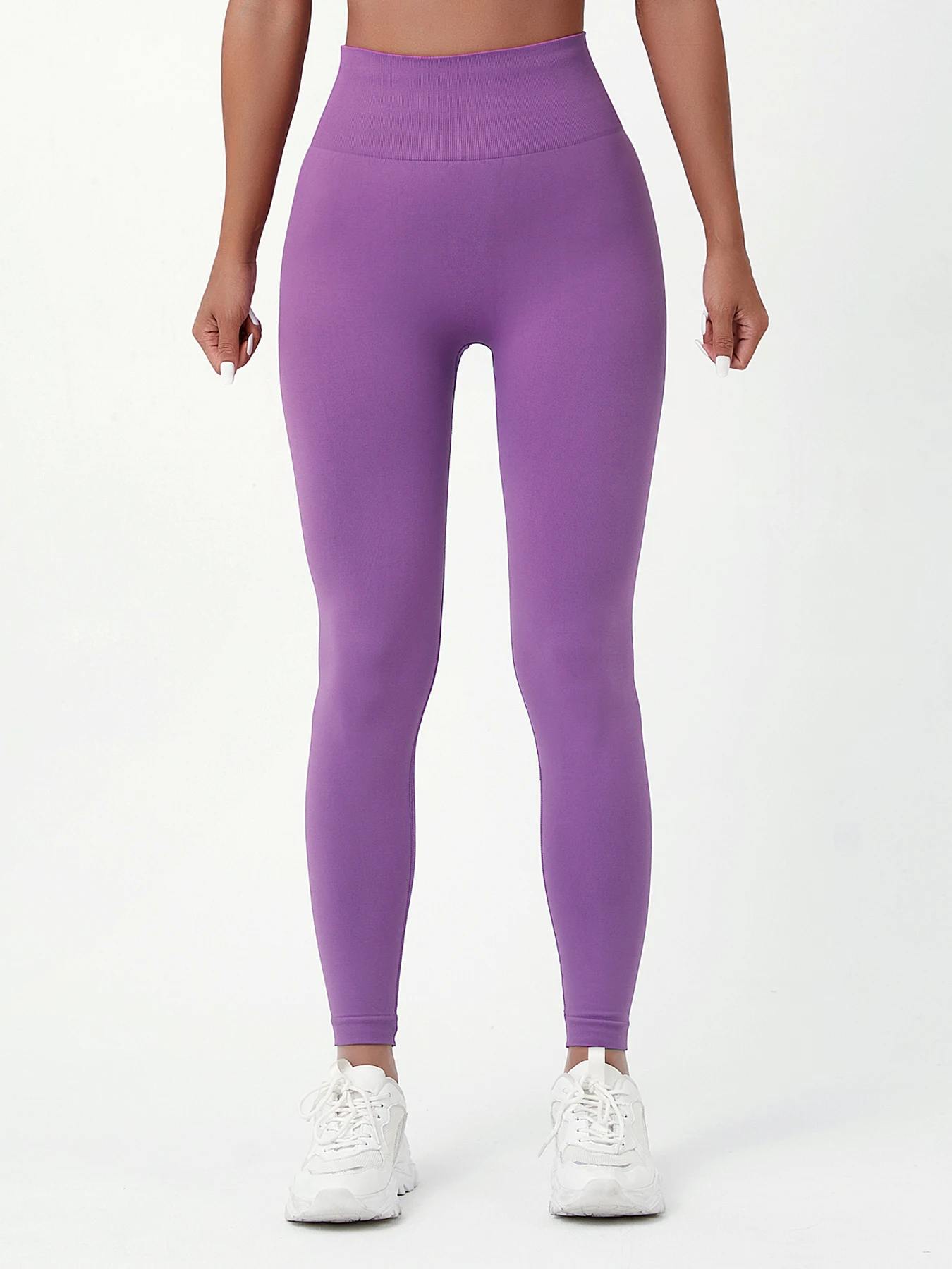 طماق اليوغا مع ارتفاع الخصر والبطن ضيق للنساء ، ال...