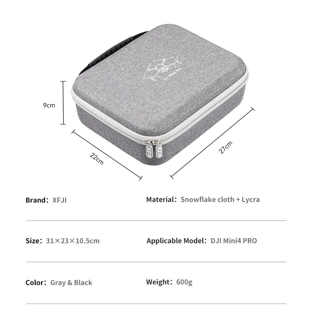 Carrying Case For DJI Mini 4 Pro RC 2/RC N2 Drone