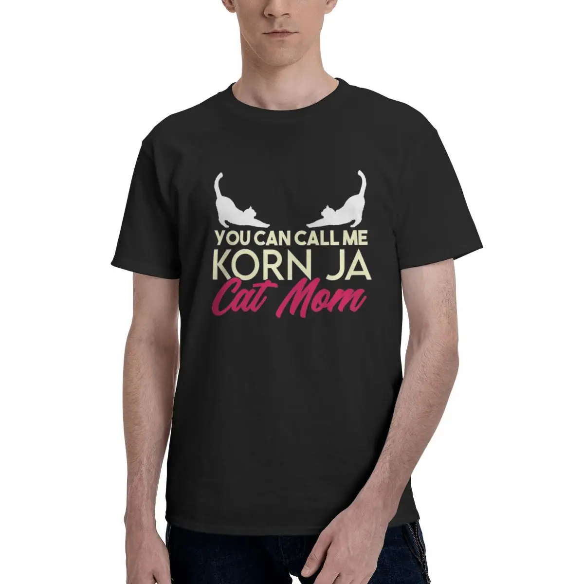 

Korn Ja Cat Mama Breed_ Men T shirts High Quality top y2k Vintage Luxury Graphic Cotton Printed Custom t shirt