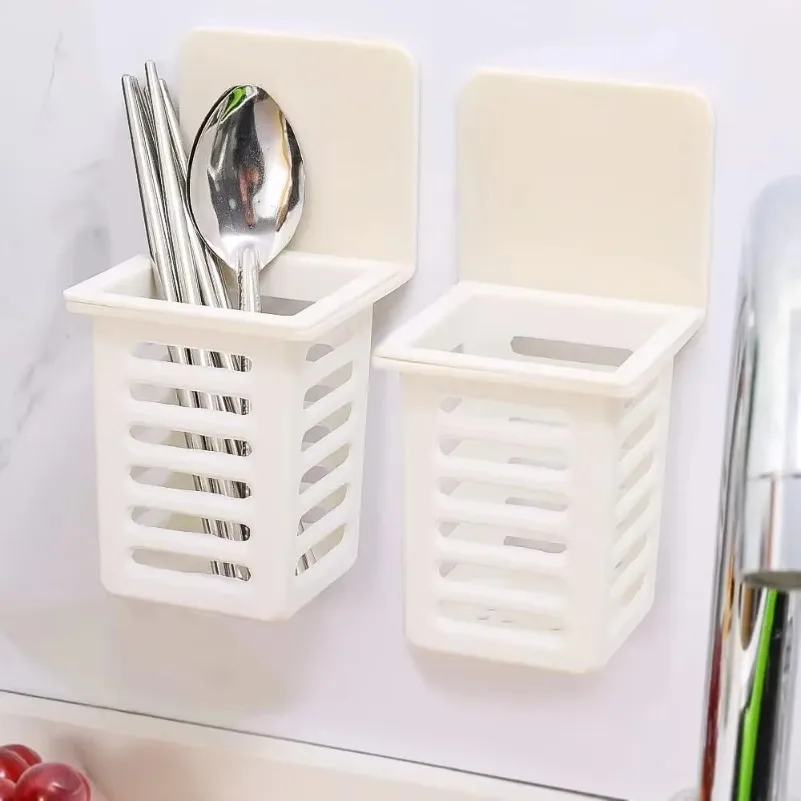 Toothbrush Holder Portable Wall Mounted Set Space-saving for Home Travel Dormitory
