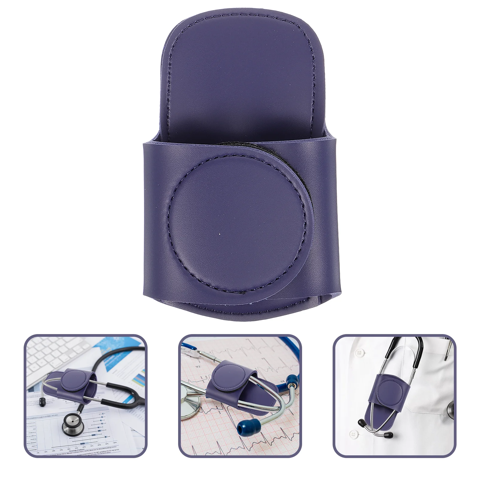 

Stethoscope Holder Clip Accessories Nurse Holster Waist Belt Hip Nursing Students Carrying Case Waistband Bracers Blue