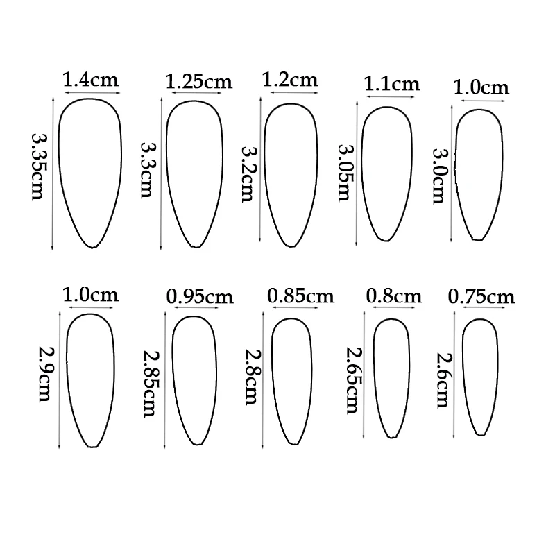 24개 홀로그램 인조 손톱 메탈릭 미러 크롬 가짜 손톱 긴 아몬드 풀 커버 네일 아트 팁 여성용