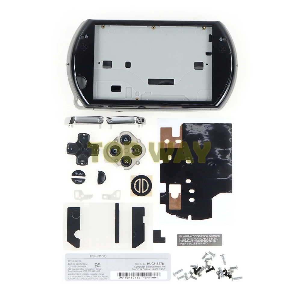 1set For PSP GO Console Housing Case Shell Game Replacement