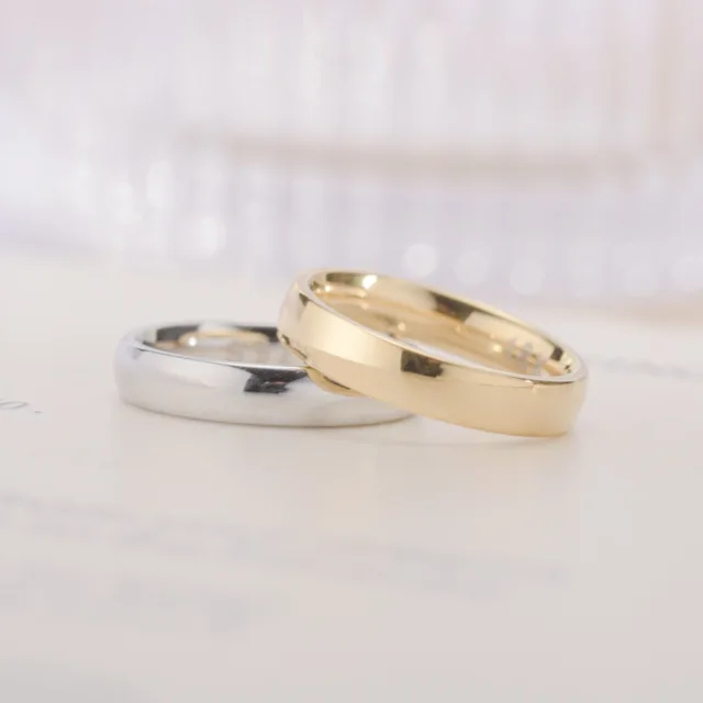 90618-2bdbc2.jpg Bague plaquée or couleur mode femme Simple Couple bague de mariage bijoux de fiançailles cadeau