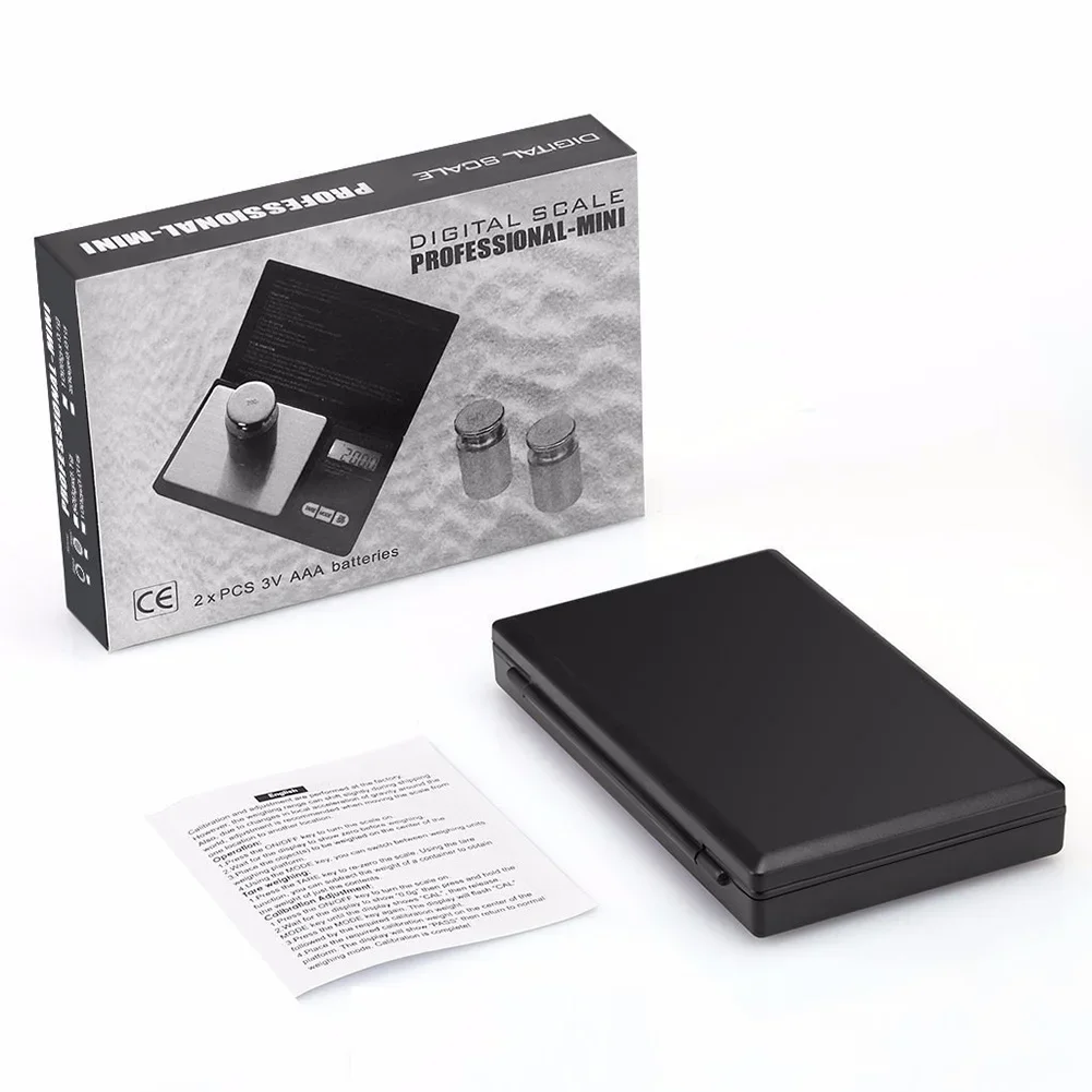 Digital Gold Jewelry Scale 1kg 0.1g High Precision Stainless Steel
