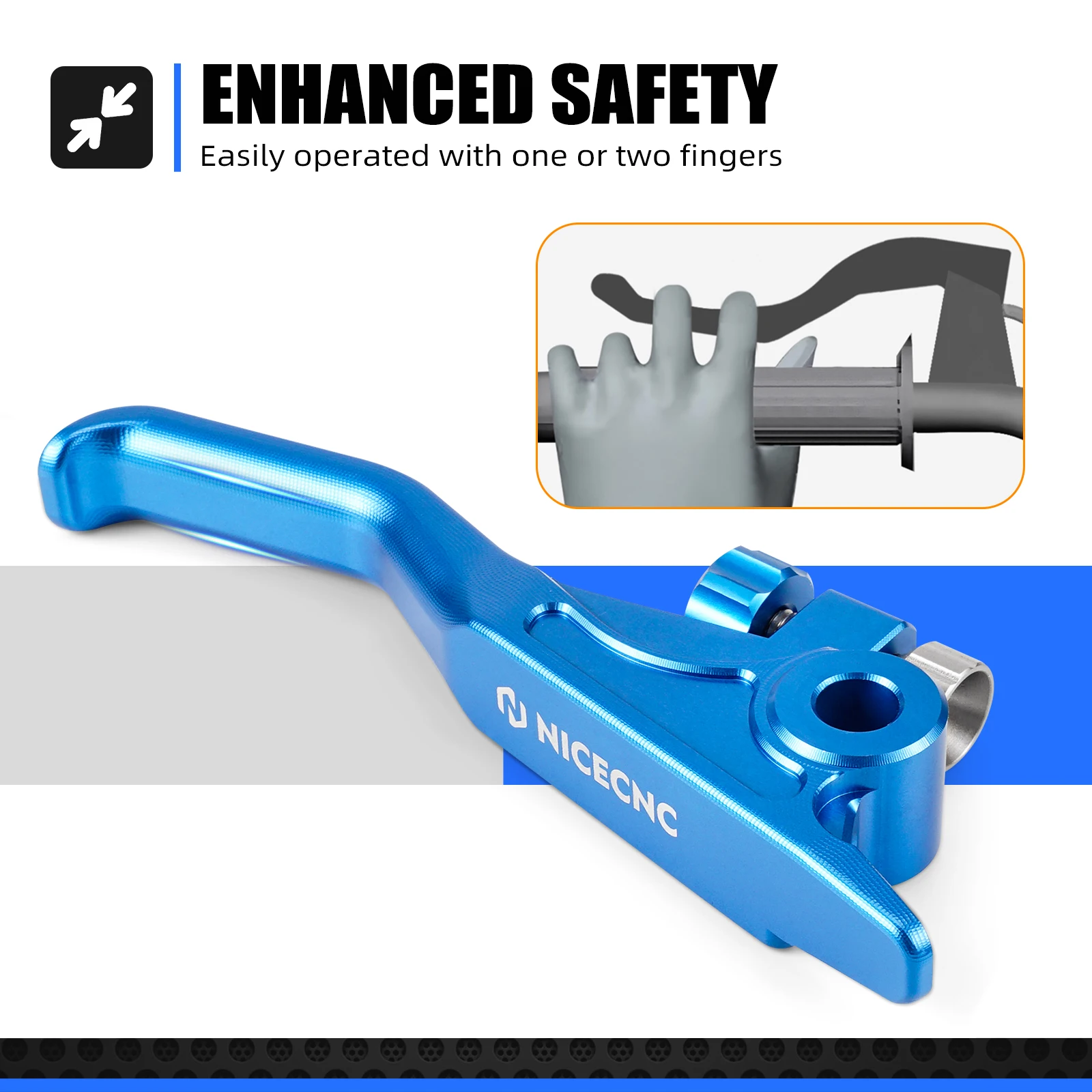 NICECNC Für 2024 2025 STARK VARG EX Brembo Rechter Kurzer Bremshebel für STARK VARG MX Elektro-Dirtbike aus Billet-Aluminium – Detail 15