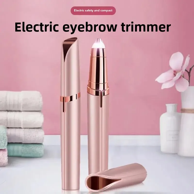 Electric Eyebrow Trimmer Cross-Border Eyebrow Pen Grooming Tool Rechargeable Razor Shaping Devic