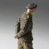 1/16 Scale Die-cast Resin Figure Model Assembling Kit Resin Mannequin Toy German Soldier Unpainted 5