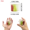 2.37oz Colorful Crystal Slime Putty Toy Kit - Super Soft Non-Sticky Pearlized Bouncy Mud for Kids Birthday Party Gift 2