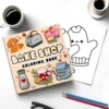 BAKE SHOP Coloring Book for Adults And Teens Featuring Cute Drawing Book Bold-easy Patterns Perfect Gift for Party and Birthday 3