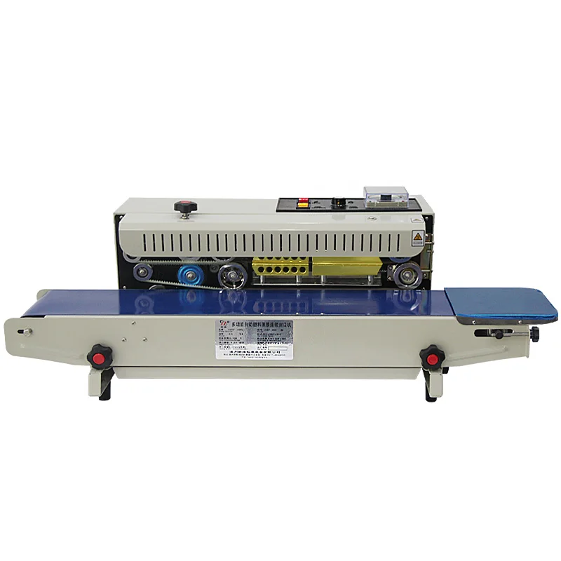 

FR-900 Plastic Bag Soild Ink Continuous Band Sealer Sealing Machine Expanded Food Band Sealer price