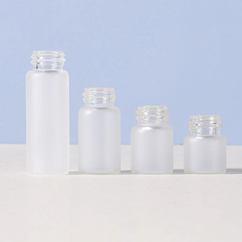 반투명 유리 스포이드 병, 빈 에센셜 오일 병, 피펫 향수 병, 항아리 바이알, 5 개, 1ml, 2ml, 3ml, 5ml