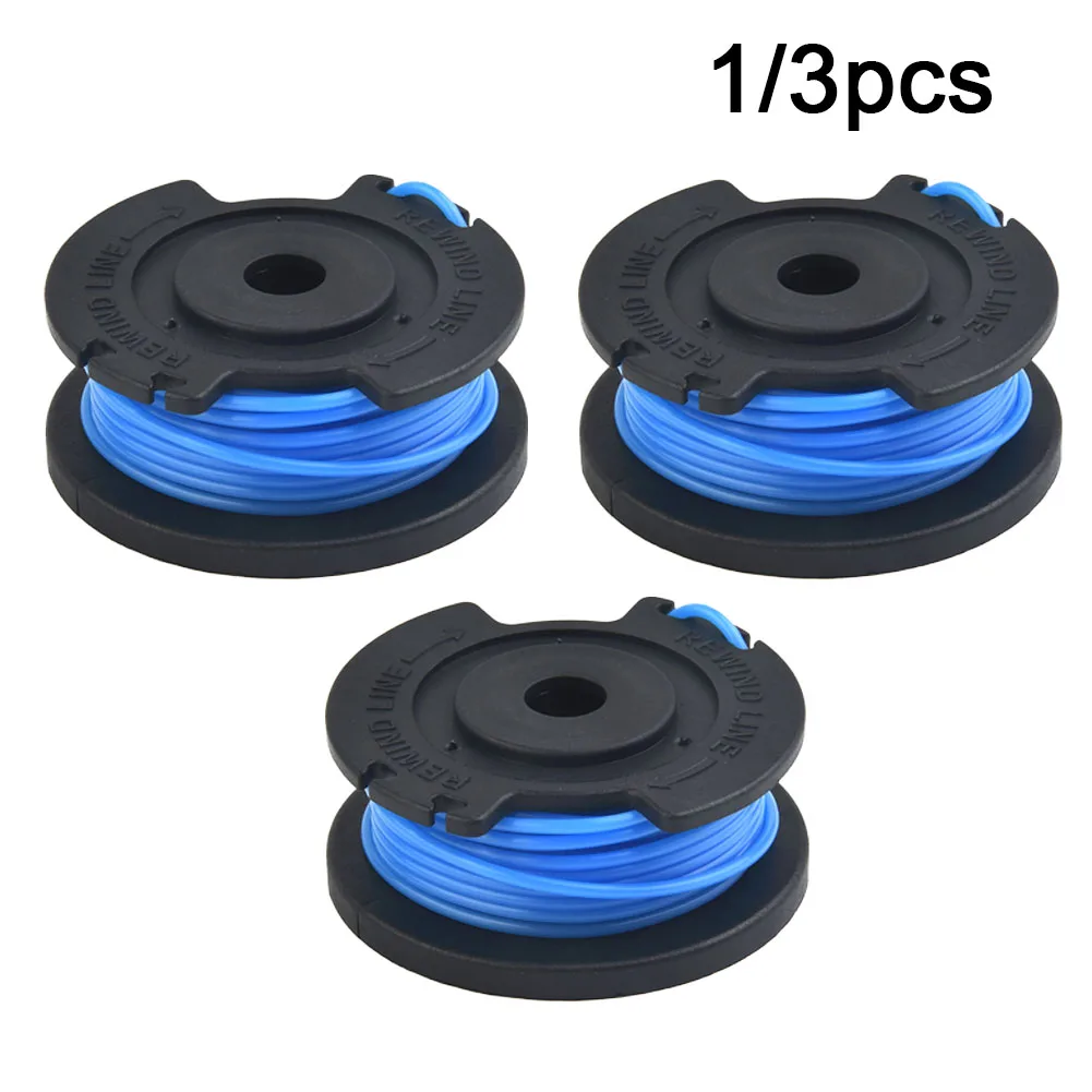 Trimmer Spool 3 Pack & Cap & Spring Replacement For Black Decker Cap Spring  For Cordless Grass Trimmer Blade Cutter Lawn Mower - Tool Parts - AliExpress