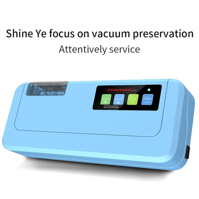 110V 220V ShineYe Household Vacuum Food Sealer Dry and Wet Packaging Machine P-290 Vacuum packer Give free 10 Pcs Vacuum Bags 4