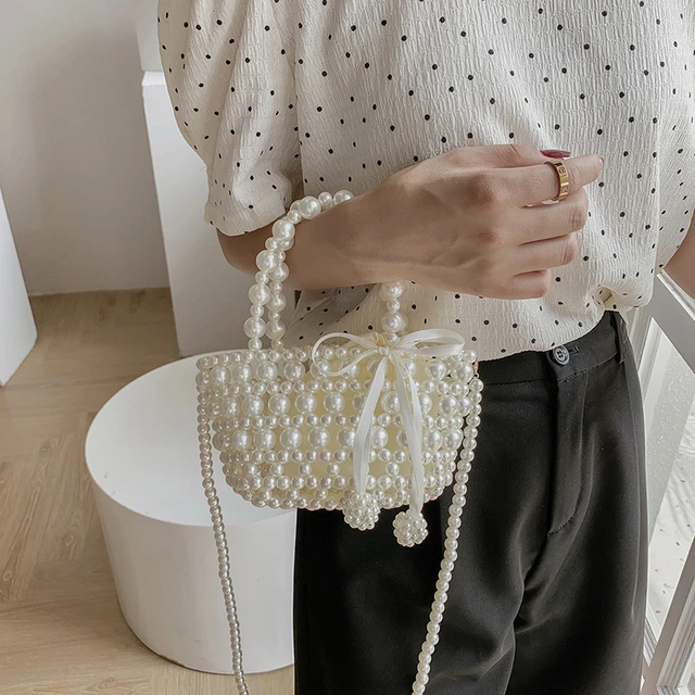 LINZY HANDBAG PEARL – Dolce Vita