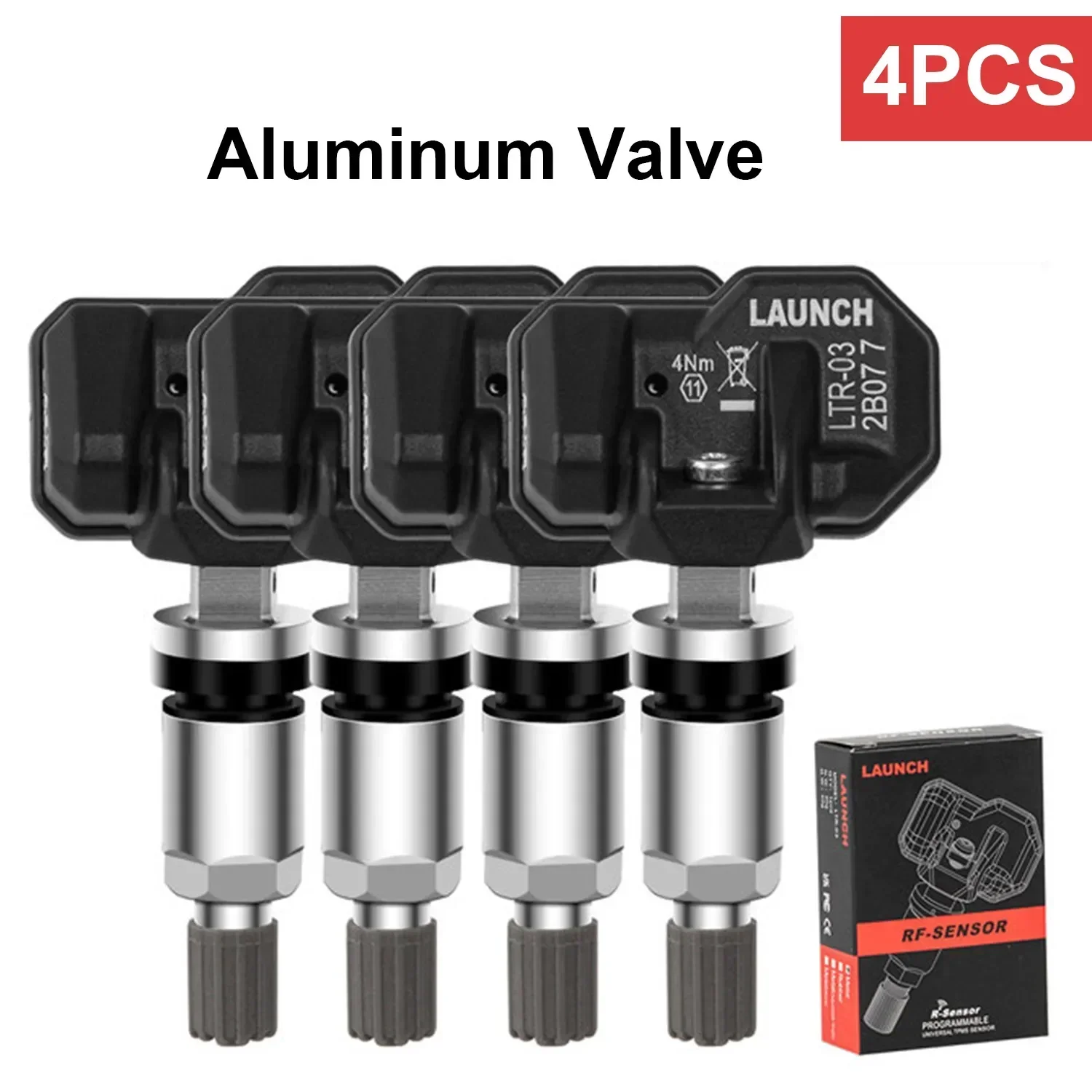 4pcs Aluminum