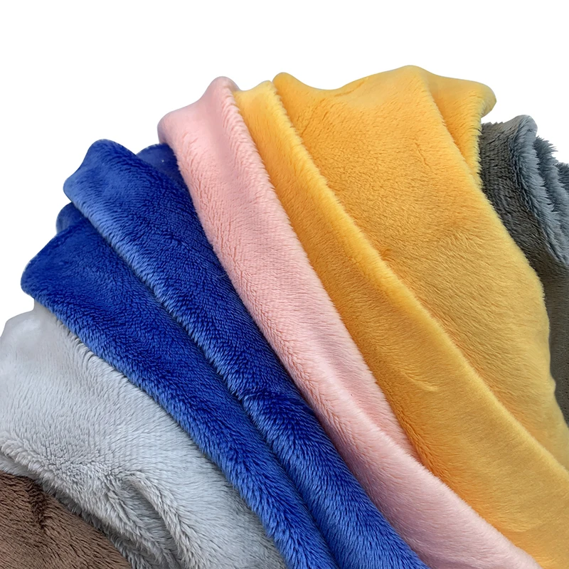 Super Soft Plush Fabric for Handmade DIY Projects and Stuffed Animals - 45x50cm, 5mm Pile