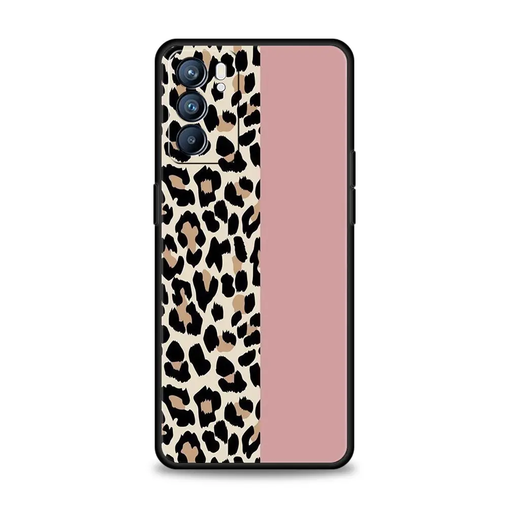 Floral Leopard Eyes Phone Case Cover