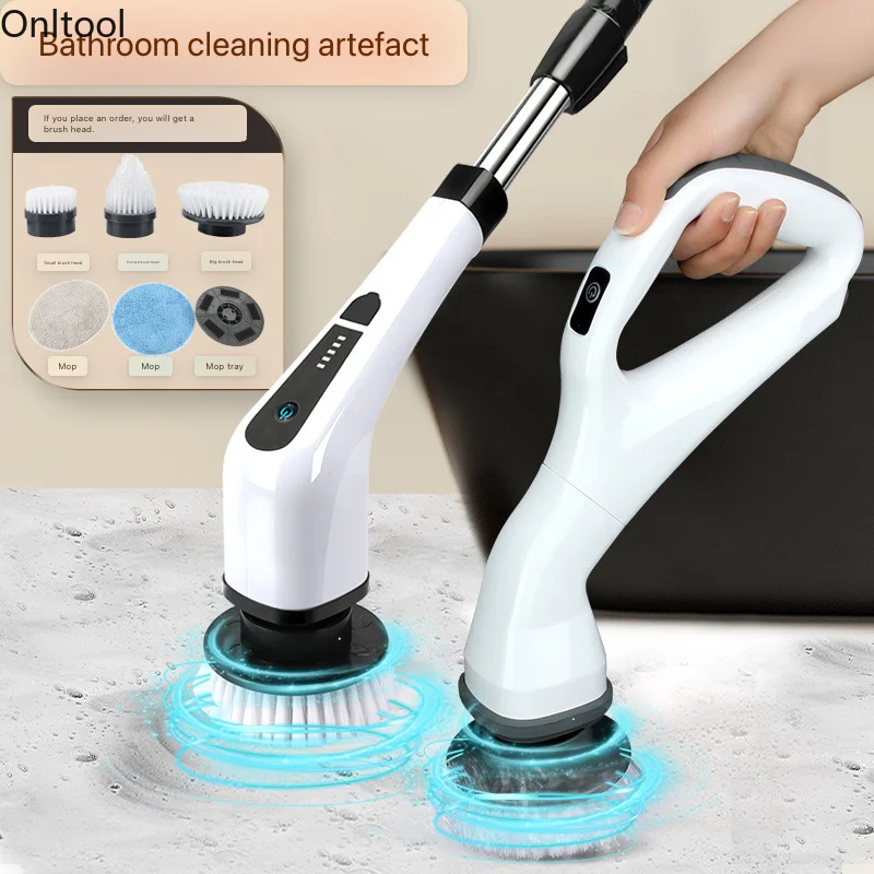 📢📢50%  OFF !! ⏰Multi-Functional Electric Cleaning Brush—Effortlessly Achieve Deep Cleaning!✨