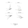 European Ceramics Bird Simulation Animal Golden Background Wall Wall Hanging Modern 3D Stereo Pendant Pigeon Home Decoration New 6