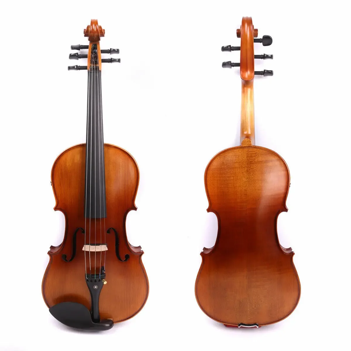 Fine Brown varnish colors song 15-16" electric acoustic viola,Wonderful Sound