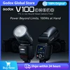 New Godox V100 Round Head Camera Flash Wireless Transmission Speedlite Flash for Canon Nikon Sony Fuji Olympus 1