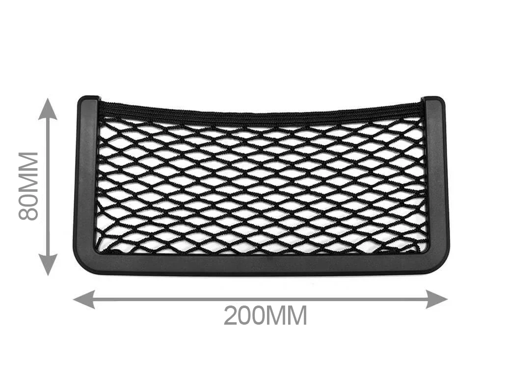 2개 세트 탄력성 있는 화물망 200x80mm 카라반 모터홈 캠퍼밴 화물 보관 포켓망 정리함 차량 내부 액세서리