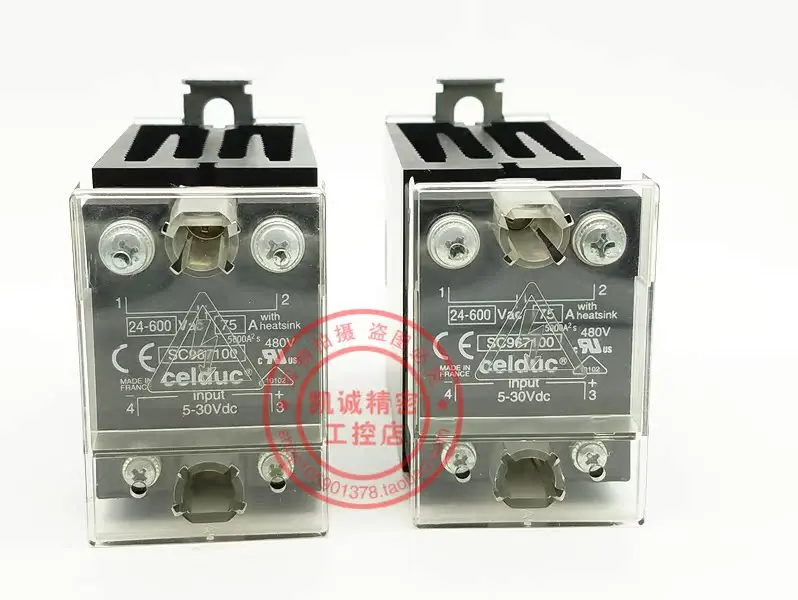 

SC967100 Оригинальное французское твердотельное реле celduke SC967100 75A Spot