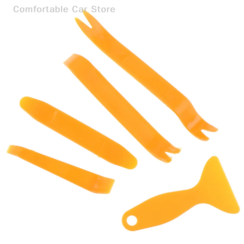 5pc Auto Türclip Panel Trimmen tfernungs werkzeug Kit Navigations blatt Demontage Kunststoff Auto Innen Wippe Umbau Reparatur werkzeug – Detail 8