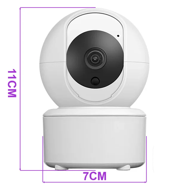 Security Protection PTZ WIFI Camera Wireless Auto Tracking Cctv IP Video Surveillance Night Vision Cloud Smart Home Cam Icsee 4