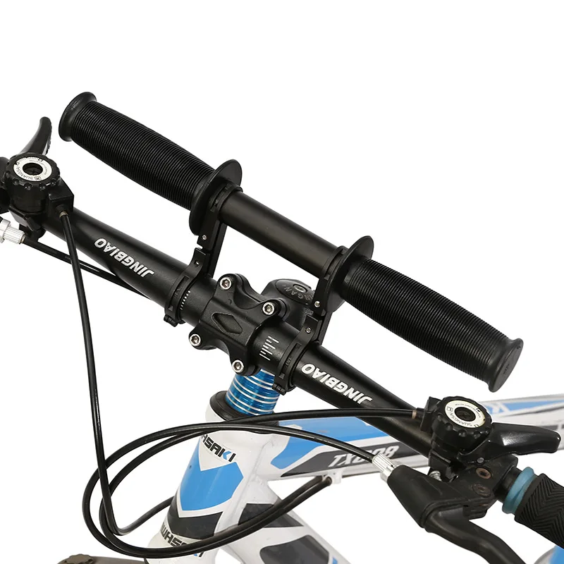 Universal Adjustable Front-Mounted Child Bike Seat with Safety Handlebar and Quick-Release Pelals