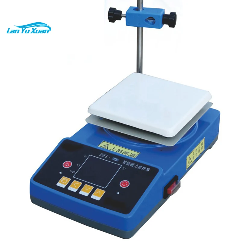 ZNCL-BS-C-280x280mm hot plate stirrer Intelligent digital display stirring laboratory heating magnetic  