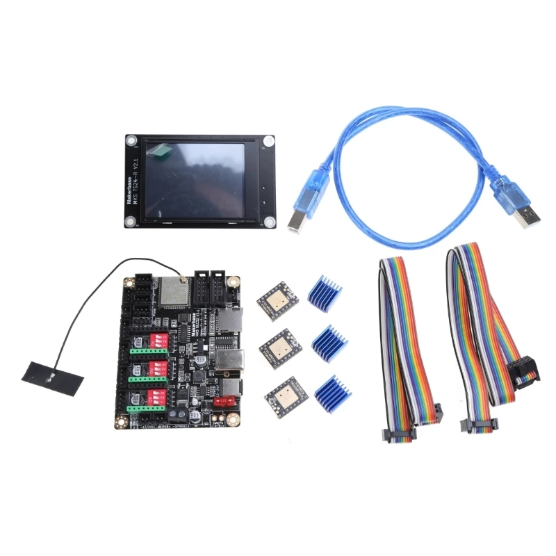 

MKS DLC32 Offline Controller Mainboard 32bits ESP32 WIFI GRBL TS35-R Сенсорный экран CNC3018 MAX-PRO для лазерного гравера