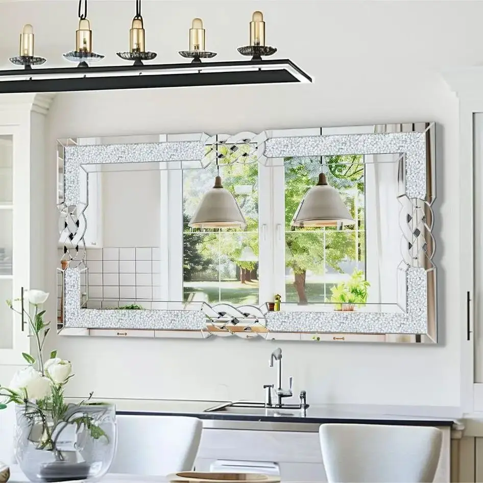 Crystal Diamond Wall Mirror 3