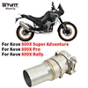 Slip On For Kove 800X 800 X Adventure Rally Pro Motorcycle Exhaust System Muffler Escape Moto Modify plug and play Mid Link Pipe