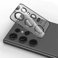 Premium Tempered Glass Camera Lens Protector - Maximum Protection Film - S26 (Black)