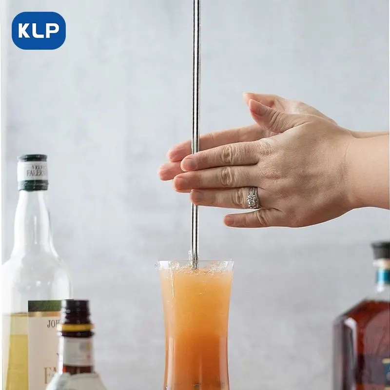 Cocktail Stirrers KLP 304 Stainless Steel Unique High Colorful Pentagram Shape For Bar Home Cocktail Making